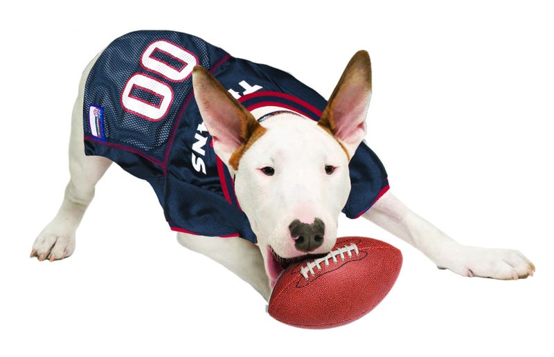 Pets First NFL Houston Texans Dog Jersey, Size: X-Large. Best Football Jersey Costume for Dogs & Cats. Licensed Jersey Shirt. - Image 5